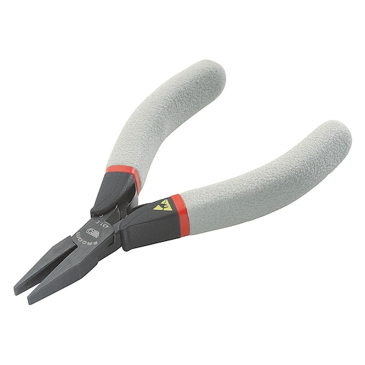 Cutting pliers short flat nose ESD