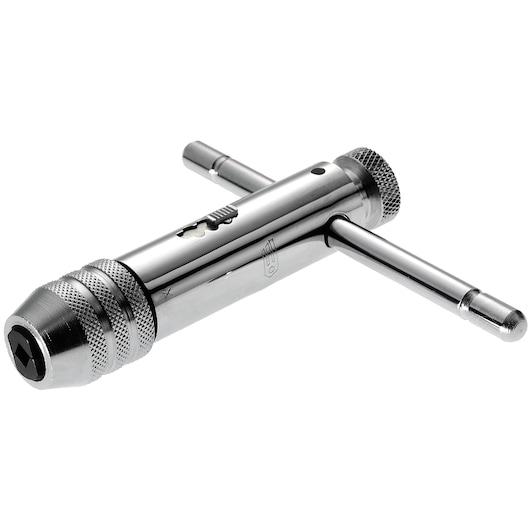 Short ratcheting tap wrench, M12