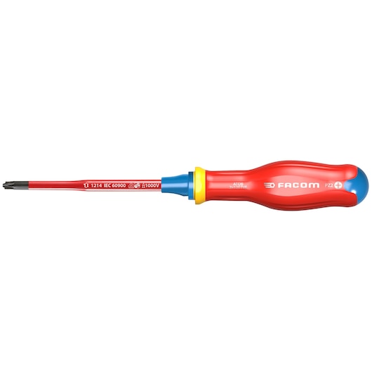 Insulated screwdriver PROTWIST®BORNEO® for mixed head,  2 x 125 mm