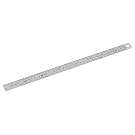 Stainless Steel Semi-Rigid Long Rule, 1 Side 1500 mm