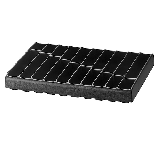 Plastic Storage Tray for Small Parts, 20 Cells-Drawers, H 75 mm