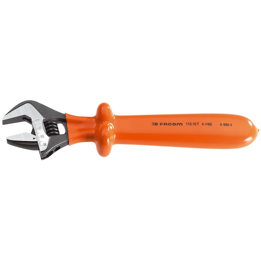 1000 v insulated adjustable wrench, 30 mm capacity