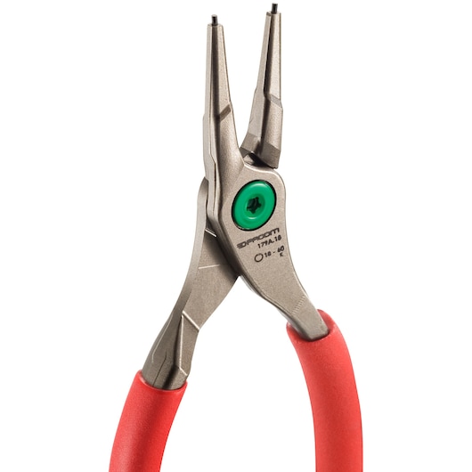 Straight nose inside Circlips® pliers, 85-200 mm