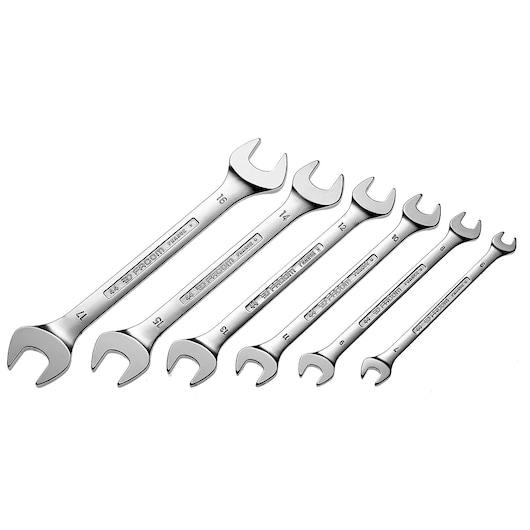 1/4 in. to 15/16 in. Double Open-End Wrench Set (6 pcs)