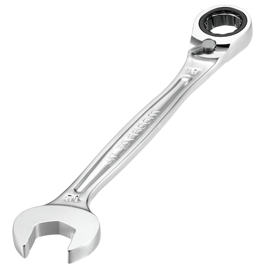 Reversible ratchet wrench, 18 mm