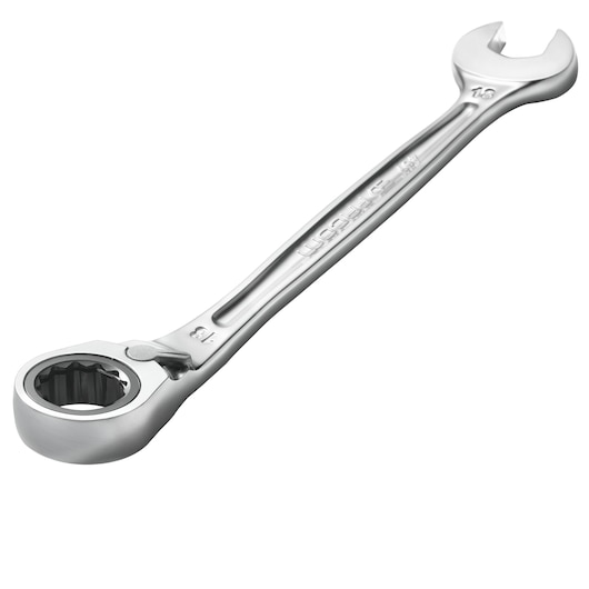 Reversible ratchet wrench, 18 mm
