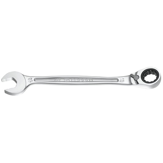 Reversible ratchet wrench, 24 mm