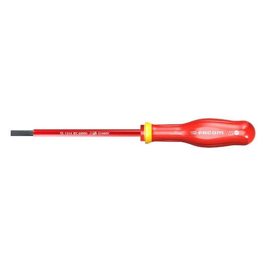 Insulated Screwdriver PROTWIST®, 1 000 Volt for slotted head, 12X250 mm