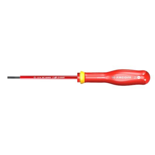 Insulated Screwdriver PROTWIST®, 1 000 Volt for slotted head, 3X100 mm