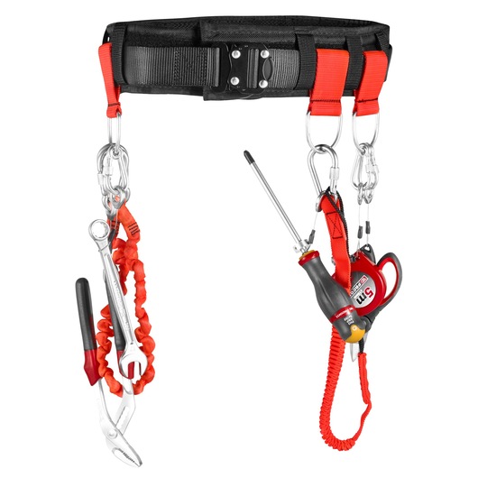 Belt with dual point metal loop 70-100cm Safety Lock System