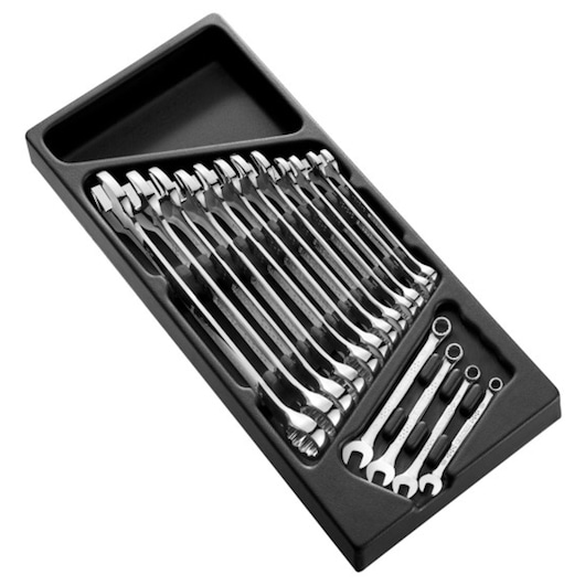 EXPERT by FACOM® Combination Wrenches Module, Metric 16 pieces