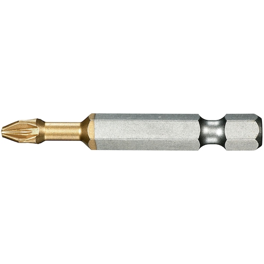 High Perf' titanium bits series 6 for Pozidriv® screws PZ3