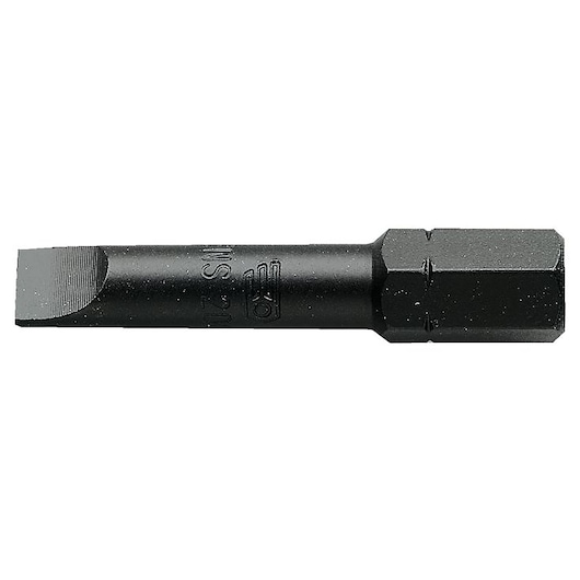 Impact bits series 2 for slotted head screws 12 mm