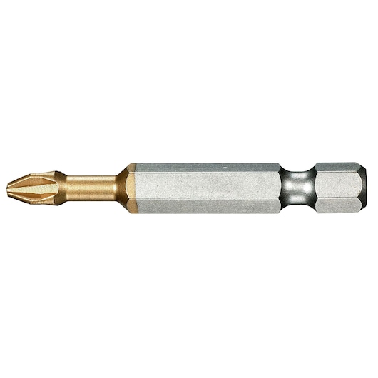 High Perf' titanium bits series 6 for Phillips® screws PH2
