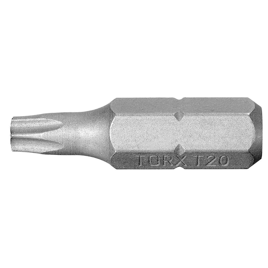 Standard bits series 1 for Tamper RESIStant TORX Plus® screws TT15