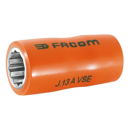 1,000 V insulated 12 point 3/8" drive socket 10 mm