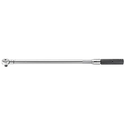 Click Torque Wrench, drive 1", removable ratchet, range 120Nm-600Nm