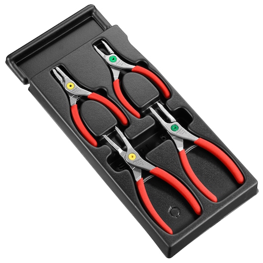 Module of 4 Straight Nose Circlips® Pliers