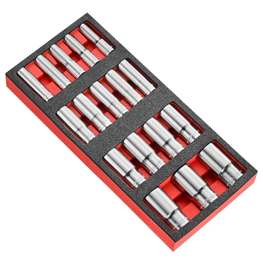 1/2" Long Socket Set Foam Module Module