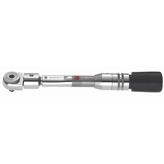 Click Torque Wrench, removable ratchet, range 1-5Nm